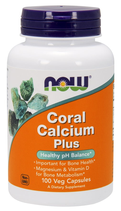 NOW Foods Coral Calcium Plus – 100 kapslit