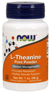 NOW Foods L-teaniin, puhas pulber – 28 g