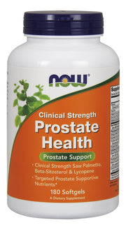 NOW Foods Clinical Strength Prostate Health kapslid – 180 kapslit