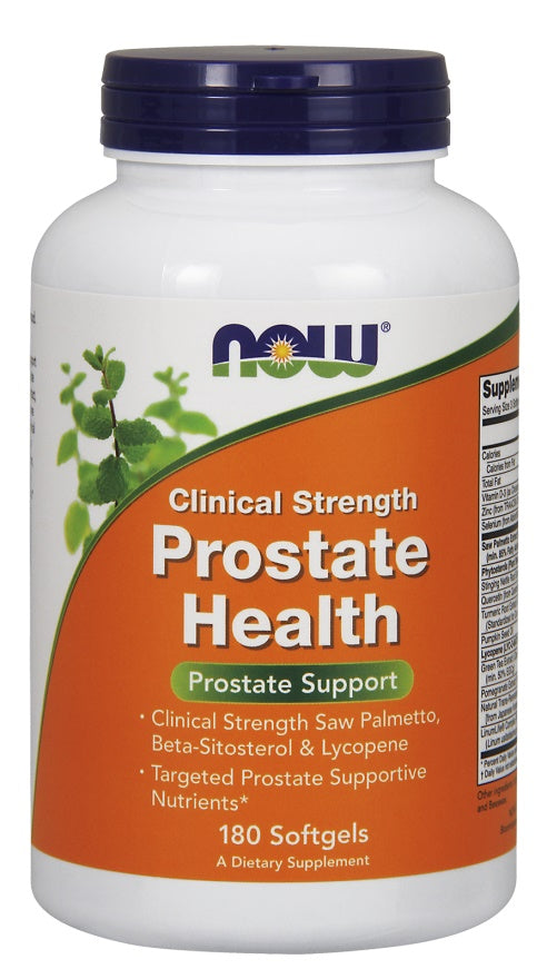 Produkto nuotrauka: NOW Foods Prostate Health Clinical Strength - 180 minkštųjų kapsulių