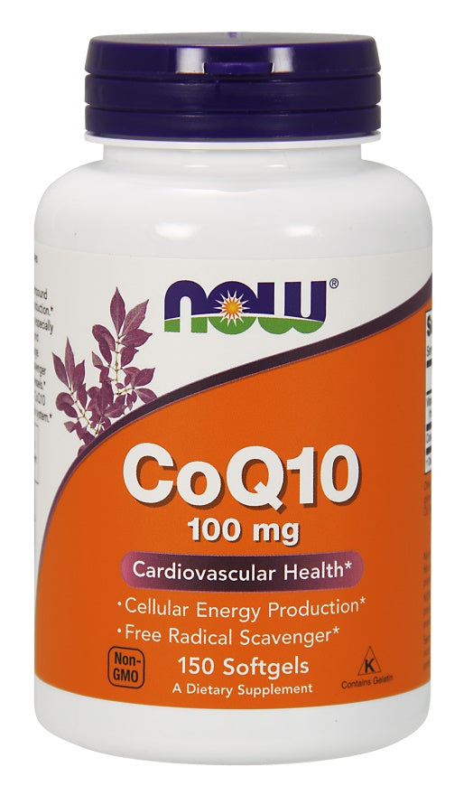 NOW Foods CoQ10, 100 mg – 150 kapslit