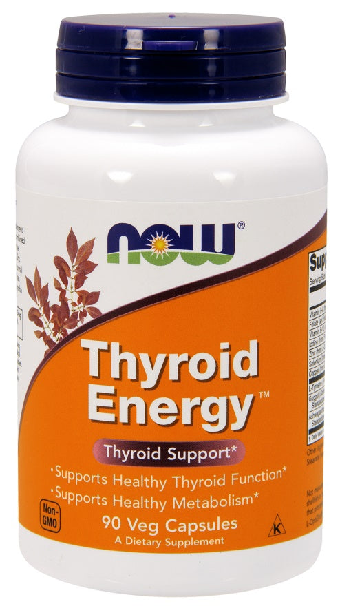 NOW Foods Thyroid Energy – 90 kapslit