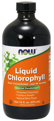 NOW Foods klorofülli vedelik – 473 ml.