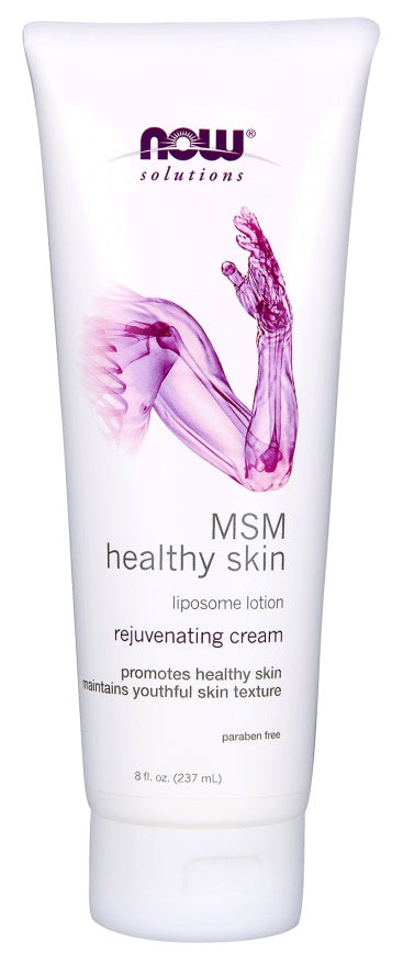 Produkto nuotrauka: NOW Foods MSM Healthy Skin Liposome Lotion - 237 ml.