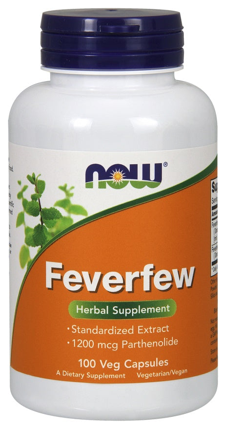 NOW Foods Feverfew – 100 kapslit
