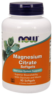 NOW Foods magneetsiumtsitraadi kapslid – 90 kapslit