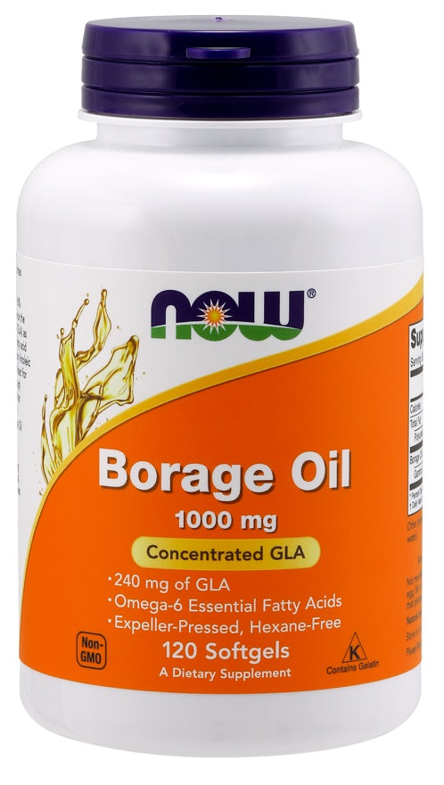 NOW Foods kurgirohiõli, 1000 mg – 120 kapslit
