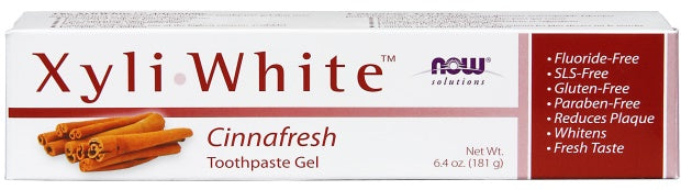 NOW Foods XyliWhite, Cinnafresh hambapastageel - 181 g