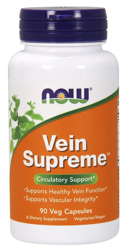 Produkto nuotrauka: NOW Foods Vein Supreme - 90 kapsulių
