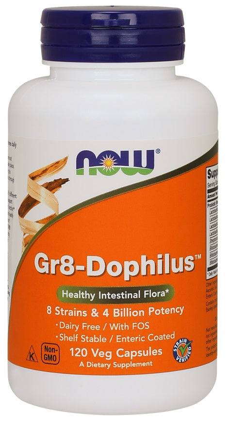 NOW Foods Gr8 - Dophilus – 120 kapslit