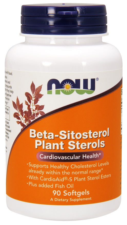 NOW Foods Beta-sitosterooli taime steroolid – 90 kapslit