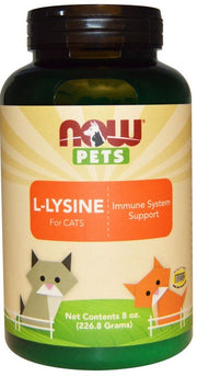 NOW Foods Pets, L-lüsiin kassidele – 226 g