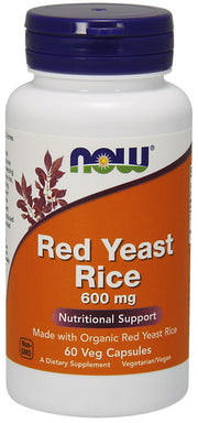 NOW Foods punase pärmi riis, 600 mg – 60 kapslit