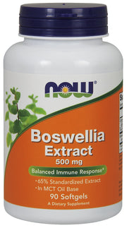 NOW Foods Boswellia ekstrakt, 500 mg – 90 kapslit