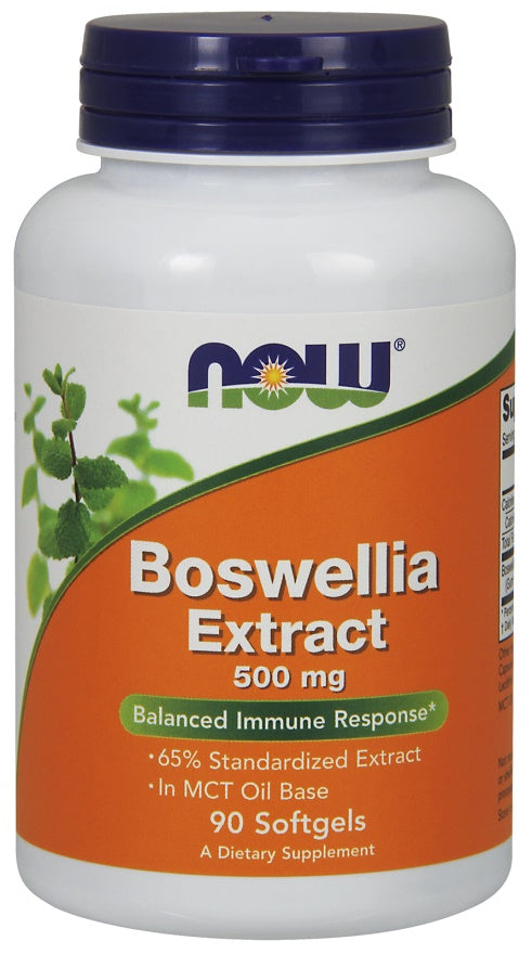NOW Foods Boswellia ekstrakt, 500 mg – 90 kapslit