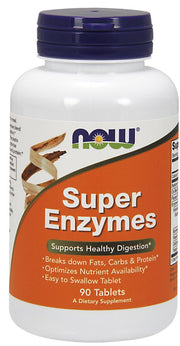 NOW Foods Super Enzymes - 90 tabletti