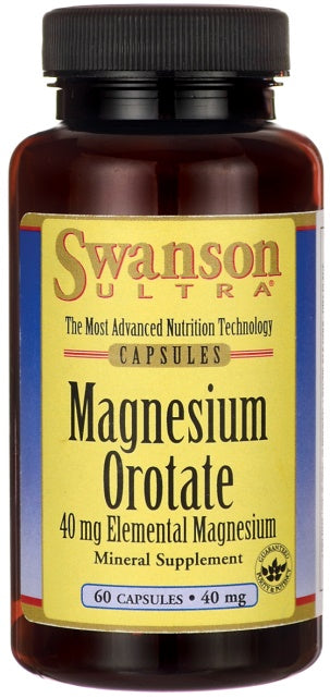 Swansoni magneesiumorotaat, 40 mg – 60 kapslit