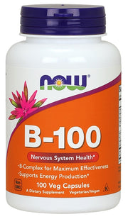 NOW Foods Vitamiin B-100 – 100 kapslit