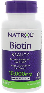 Natrol Biotiin, 10000mcg - 100 tabletti