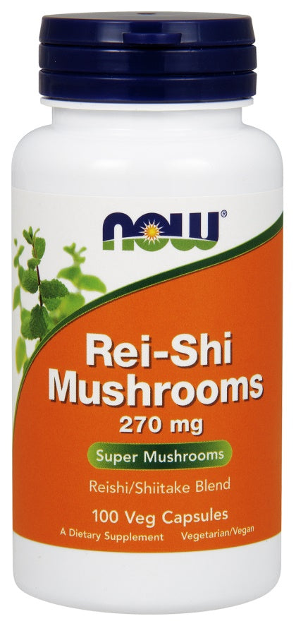 NOW Foods Reishi seened, 270 mg - 100 kapslit
