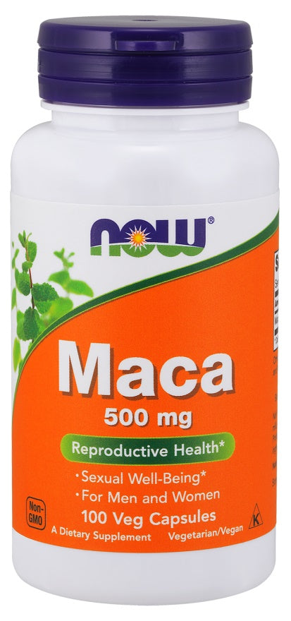 NOW Foods Maca, 500 mg – 100 kapslit