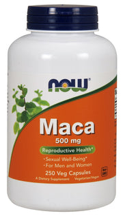 NOW Foods Maca, 500 mg – 250 kapslit