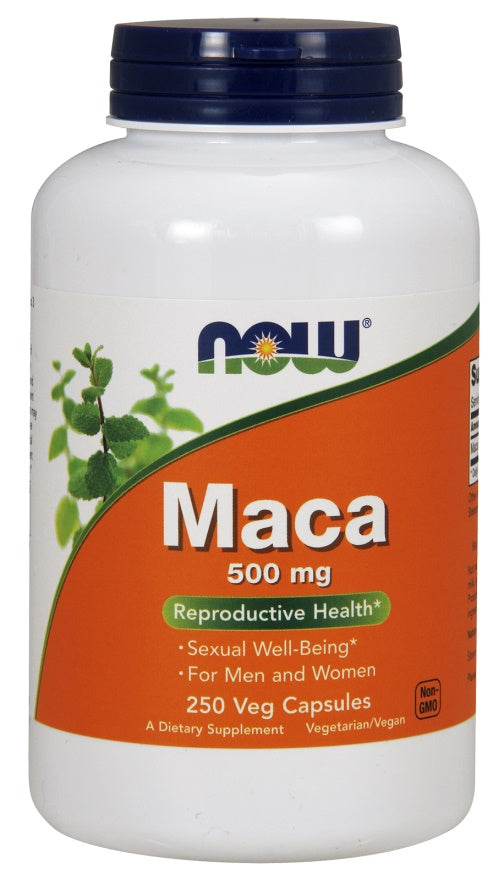 NOW Foods Maca, 500 mg – 250 kapslit