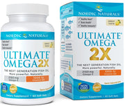 Nordic Naturals Ultimate Omega 2X D3-vitamiiniga, 2150 mg sidrunimaitseline – 60 kapslit