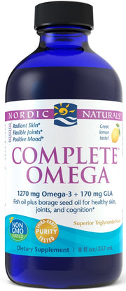 Nordic Naturals Complete Omega, 1270 mg, sidrunimaitseline – 237 ml.