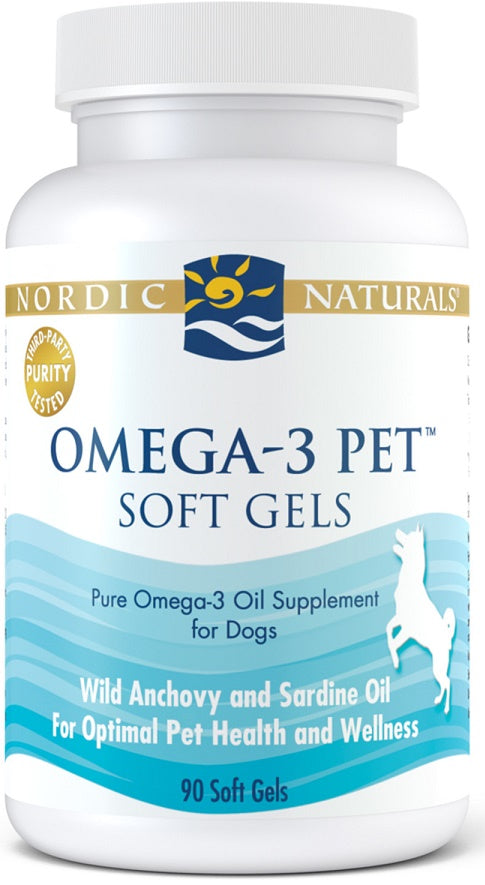 Nordic Naturals Omega-3 lemmikloomadele – 90 kapslit