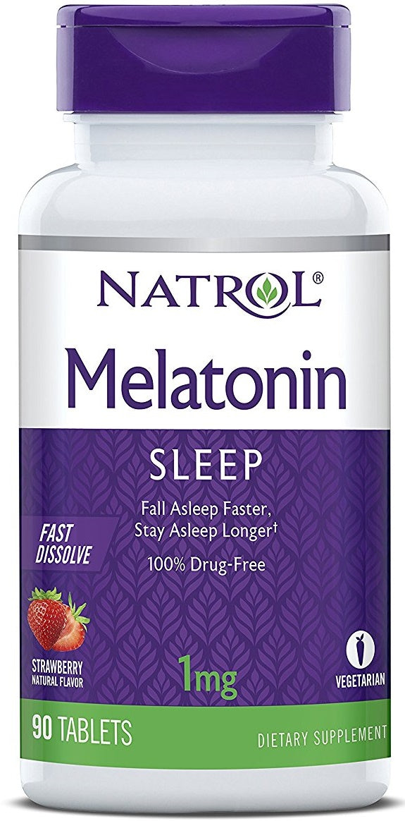 Natrol kiiresti lahustuv melatoniin, 1 mg - 90 tabletti