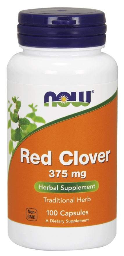 NOW Foods Red Clover, 375 mg – 100 kapslit