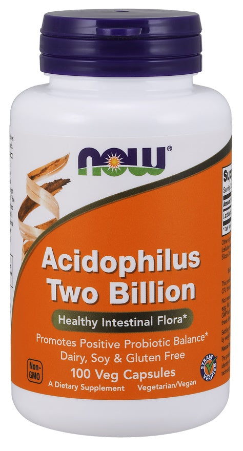 NOW Foods Acidophilus Two Billion – 100 kapslit
