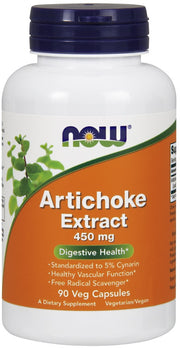 NOW Foods artišoki ekstrakt, 450 mg – 90 kapslit