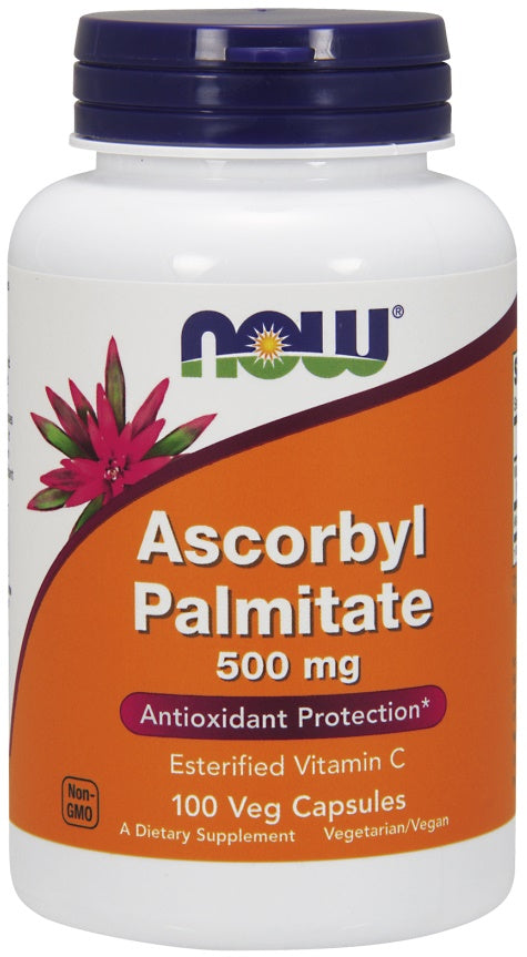 NOW Foods Askorbüülpalmitaat, 500 mg – 100 kapslit