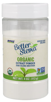 NOW Foods Better Stevia ekstraktipulber – 113 g