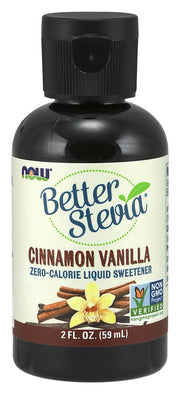 Produkto nuotrauka: NOW Foods Better Stevia Liquid, Cinnamon vanilė - 59 ml.