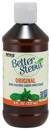 NOW Foods Better Stevia vedelik, originaal – 237 ml.