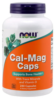 NOW Foods Cal - Mag kapslid – 240 kapslit