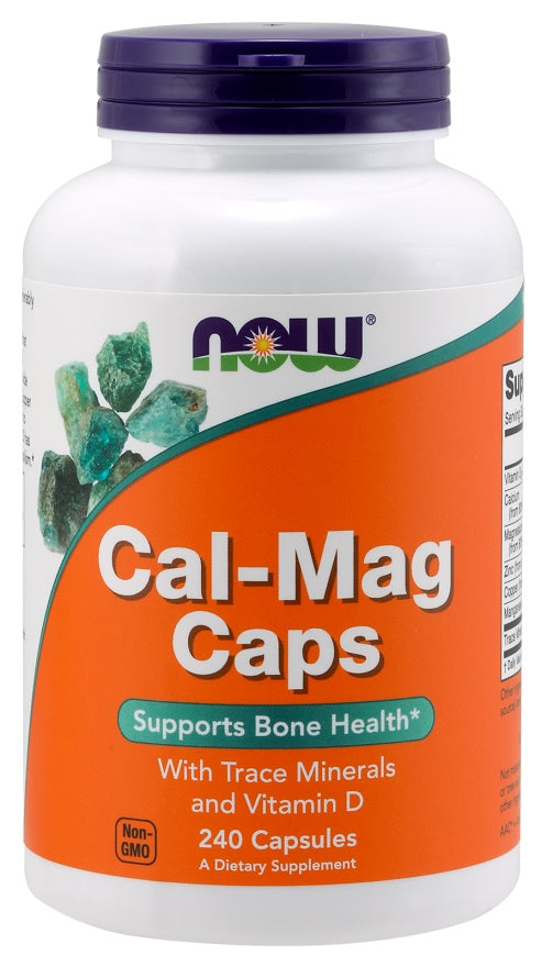NOW Foods Cal - Mag kapslid – 240 kapslit