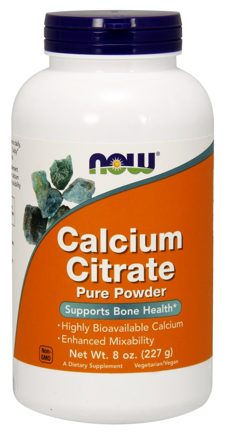 Produkto nuotrauka: NOW Foods Calcium Citrate Pure Powder - 227 g