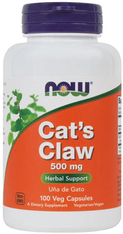 NOW Foods kassikäpp, 500 mg – 100 kapslit
