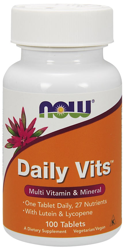 NOW Foods Daily Vitamins - 100 tabletti