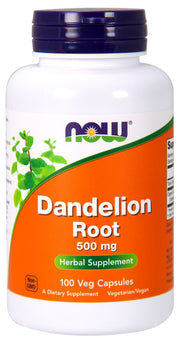 Produkto nuotrauka: NOW Foods Dandelion Root, 500mg - 100 kapsulių
