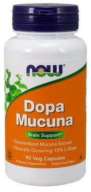 NOW Foods DOPA Mucuna – 90 kapslit