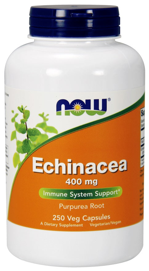 NOW Foods Echinacea, 400 mg – 250 kapslit