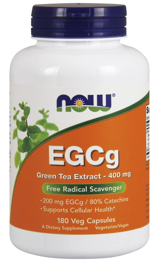NOW Foods rohelise tee ekstrakt EGCg, 400 mg – 180 kapslit