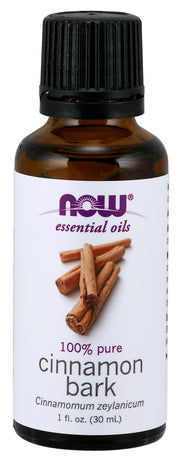 NOW Foods eeterlik õli, kaneelikooreõli - 30 ml.