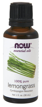 NOW Foods eeterlik õli, sidrunheinaõli – 30 ml.