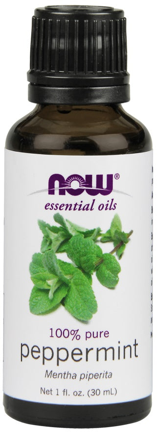 NOW Foods eeterlik õli, piparmündiõli - 30 ml.